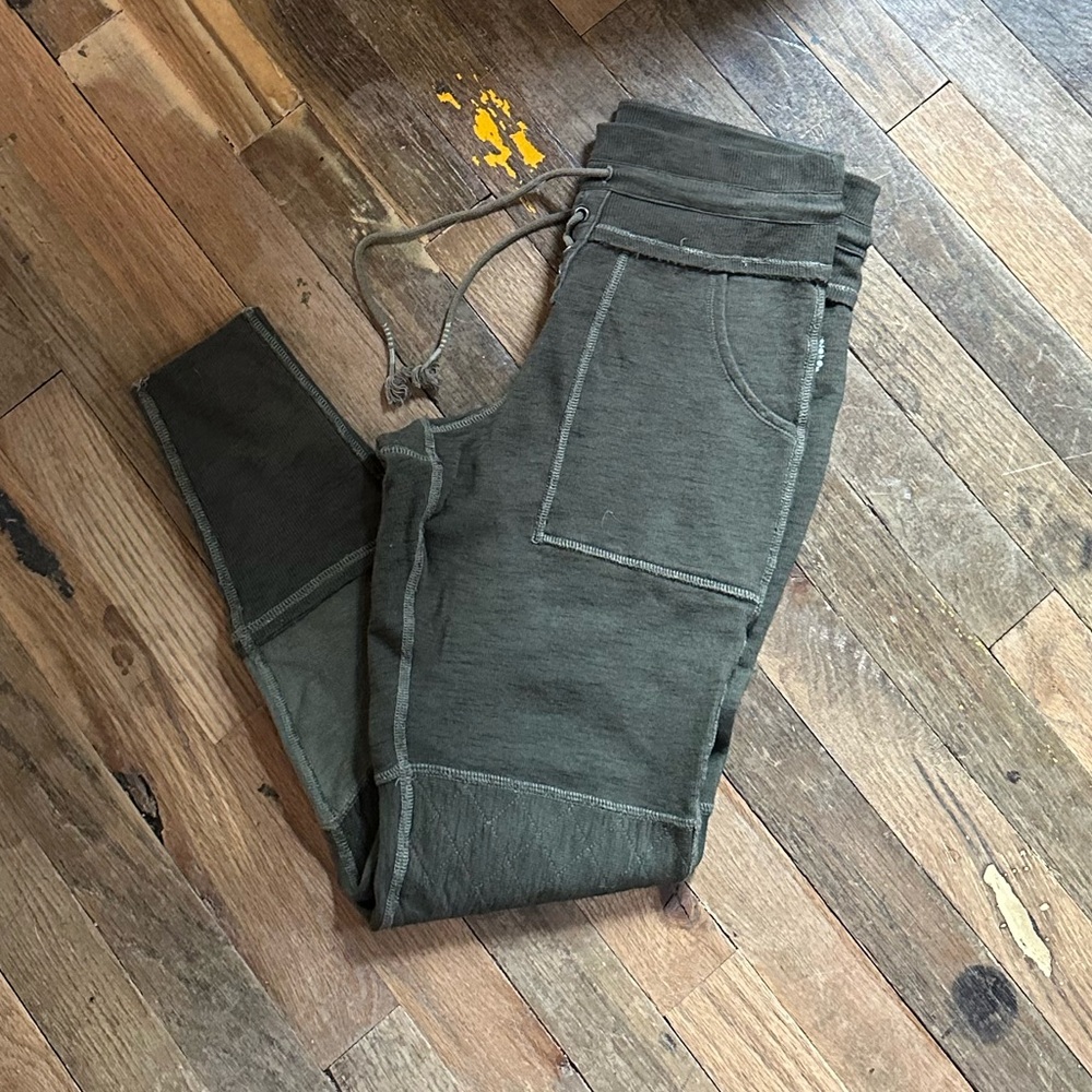 Free People Sweatpants Leggings - M - Green